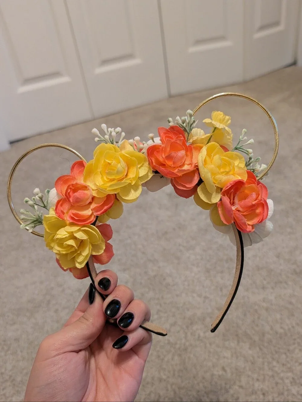 Floral Minnie Ears